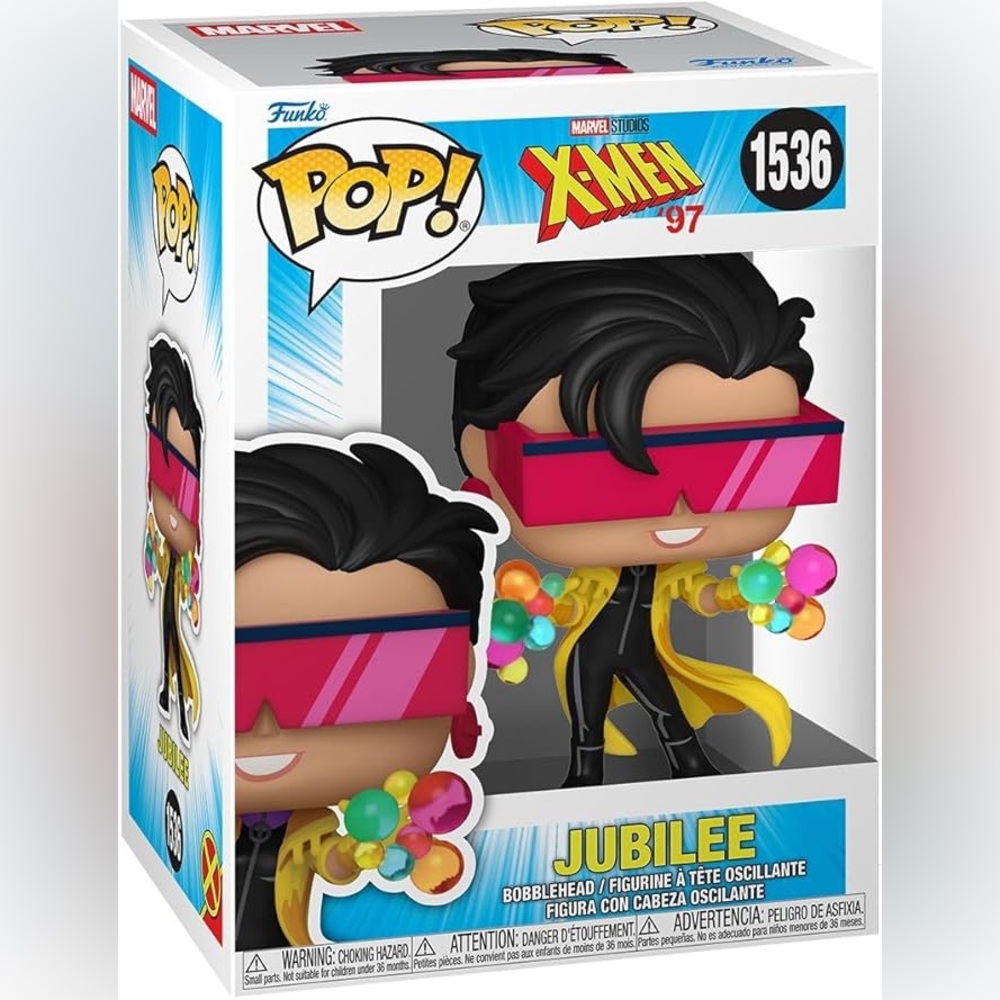 Funko POP X-Men 97 Jubilee with Yellow Coat and Pink Glasses #1536